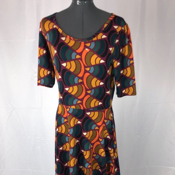 LULAROE NICOLE SIZE L‎ (NWT) - Picture 1 of 2